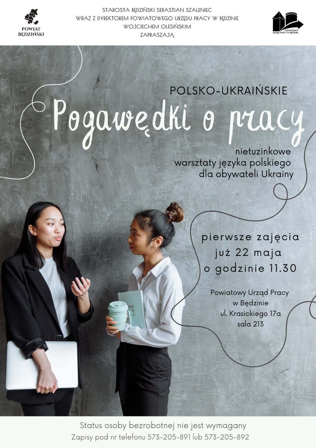 Zaproszenie na cykl spotkań pt. Polsko-Ukraińskie Pogawędki o pracy