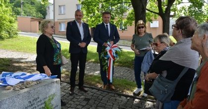Delegacja Światowego Związku Żydów Zagłębia odwiedziła Powiat