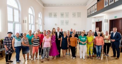 III Kurs Tańca dla Seniorów wystartował - dziś solo