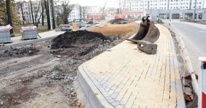 I etap przebudowy drogi powiatowej w Czeladzi