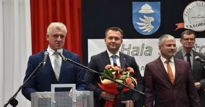 Otwarcie Hali Sportowej na terenie powiatu kłobuckiego
