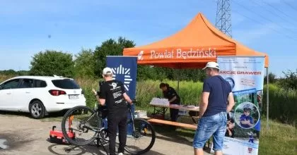 Akcja „Bezpieczny Rower” ponownie na terenie powiatu będzińskiego
