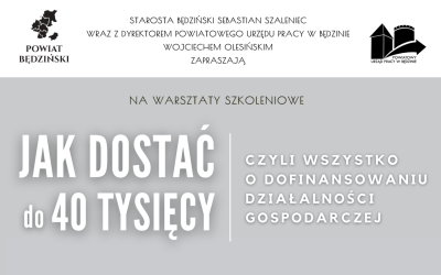 Zaproszenie na szkolenie dla przyszłych przedsiębiorców