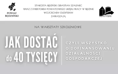 Zaproszenie na szkolenie dla przyszłych przedsiębiorców