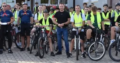 Wycieczka rowerowa uczniów wokół Pogorii!