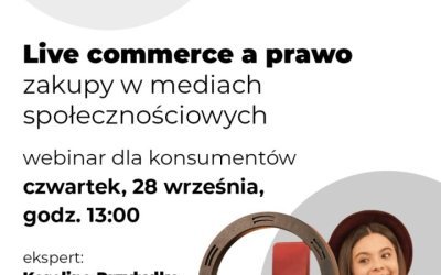 Live commerce a prawo - zakupy w mediach społecznościowych