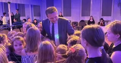Dyskoteka Andrzejkowa w Powiatowym Młodzieżowym Domu Kultury