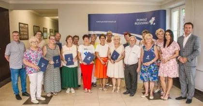 Uroczyste zakończenie I kadencji Rady Seniorów Powiatu Będzińskiego