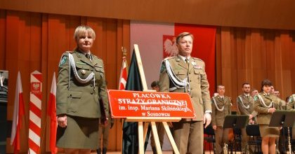 Nadanie imienia Placówce Straży Granicznej w Sosnowcu
