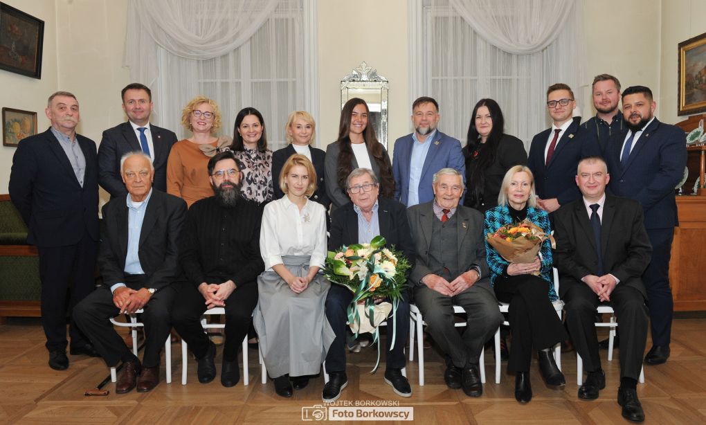 Janusz Gajos świętował w Będzinie swoje 85.urodziny