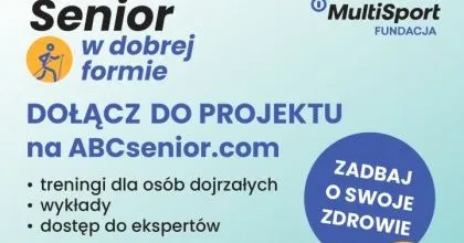 Program Fundacji MultiSport "Senior w Dobrej Formie"