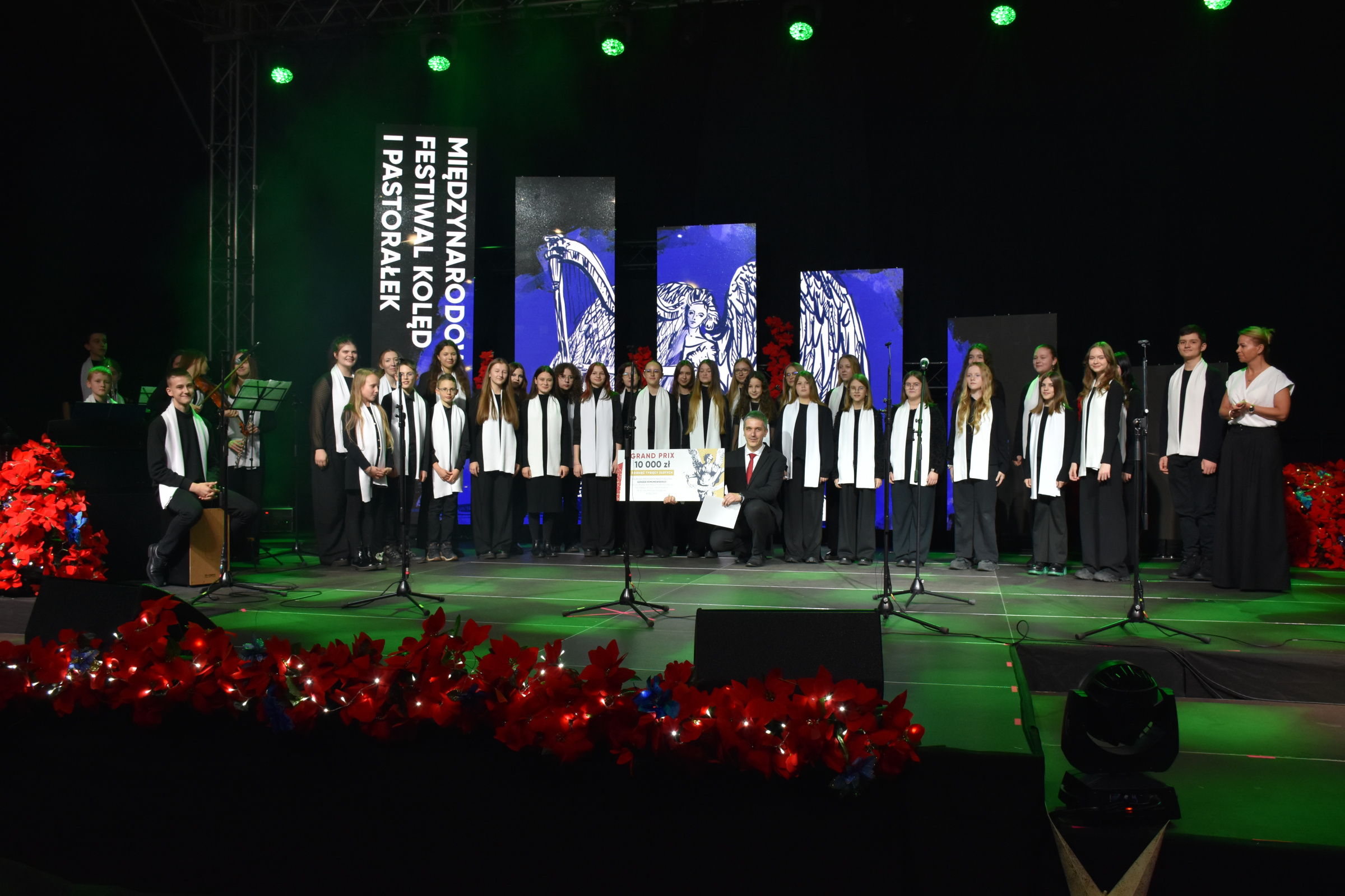 Zakończenie 31. Międzynarodowego Festiwalu Kolęd i Pastorałek im. ks. Kazimierza Szwarlika w Będzinie.