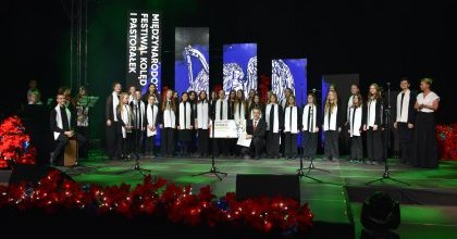 Zakończenie 31. Międzynarodowego Festiwalu Kolęd i Pastorałek im. ks. Kazimierza Szwarlika w Będzinie.