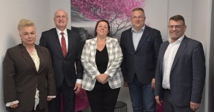 Wizyta Wiceministra Zdrowia w Zagłębiowskim Szpitalu Klinicznym