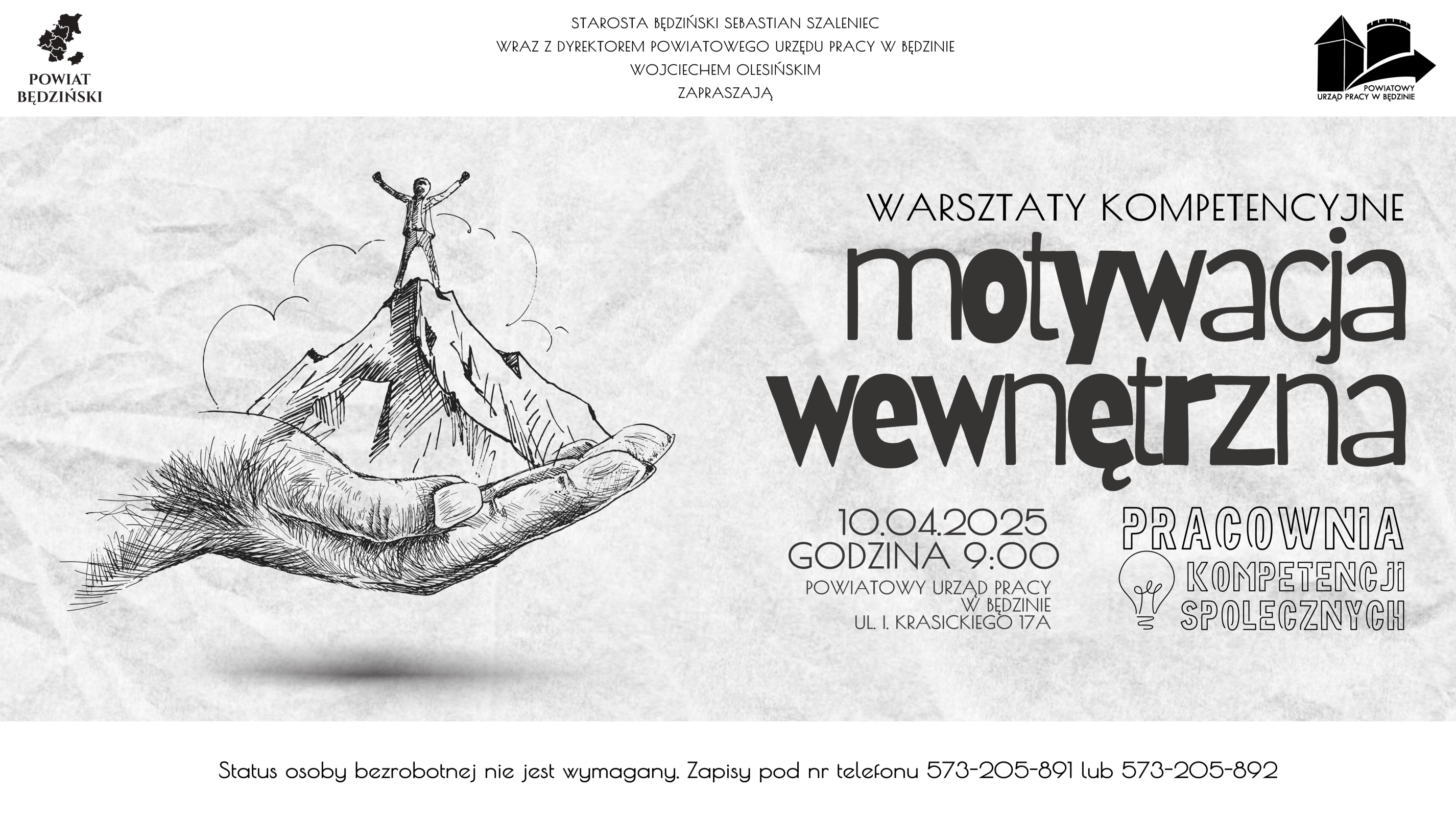 Zaproszenie na wykład stacjonarny pt. „Motywacja wewnętrzna”