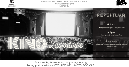 Kino Zawodowe w Powiatowym Urzędzie Pracy w Będzinie