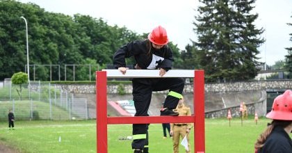 XIII Zawody Sportowo - Pożarnicze na stadionie będzińskiej Sarmacji