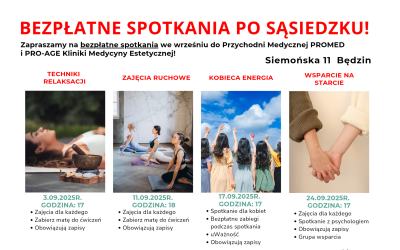 Zapraszamy na wrześniowe Spotkania po sąsiedzku.