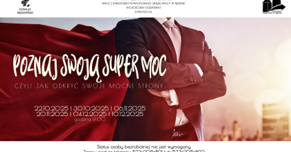 Zaproszenie na spotkanie „Poznaj swoją Super Moc”