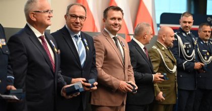 35 - lecie działalności Niezależnego Samorządnego Związku Zawodowego Policjantów. 