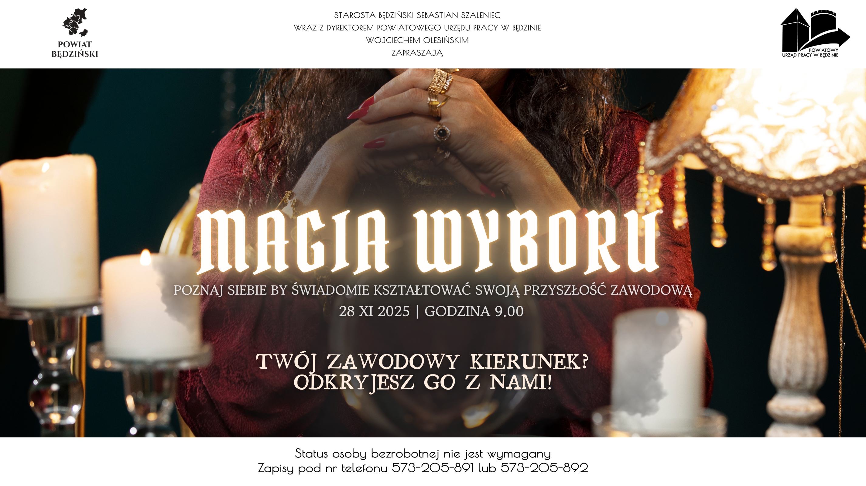 Spotkanie „Magia wyboru - Poznaj siebie by świadomie kształtować swoją przyszłość zawodową”