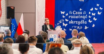 Pasowanie w ZSOiT w Siewierzu