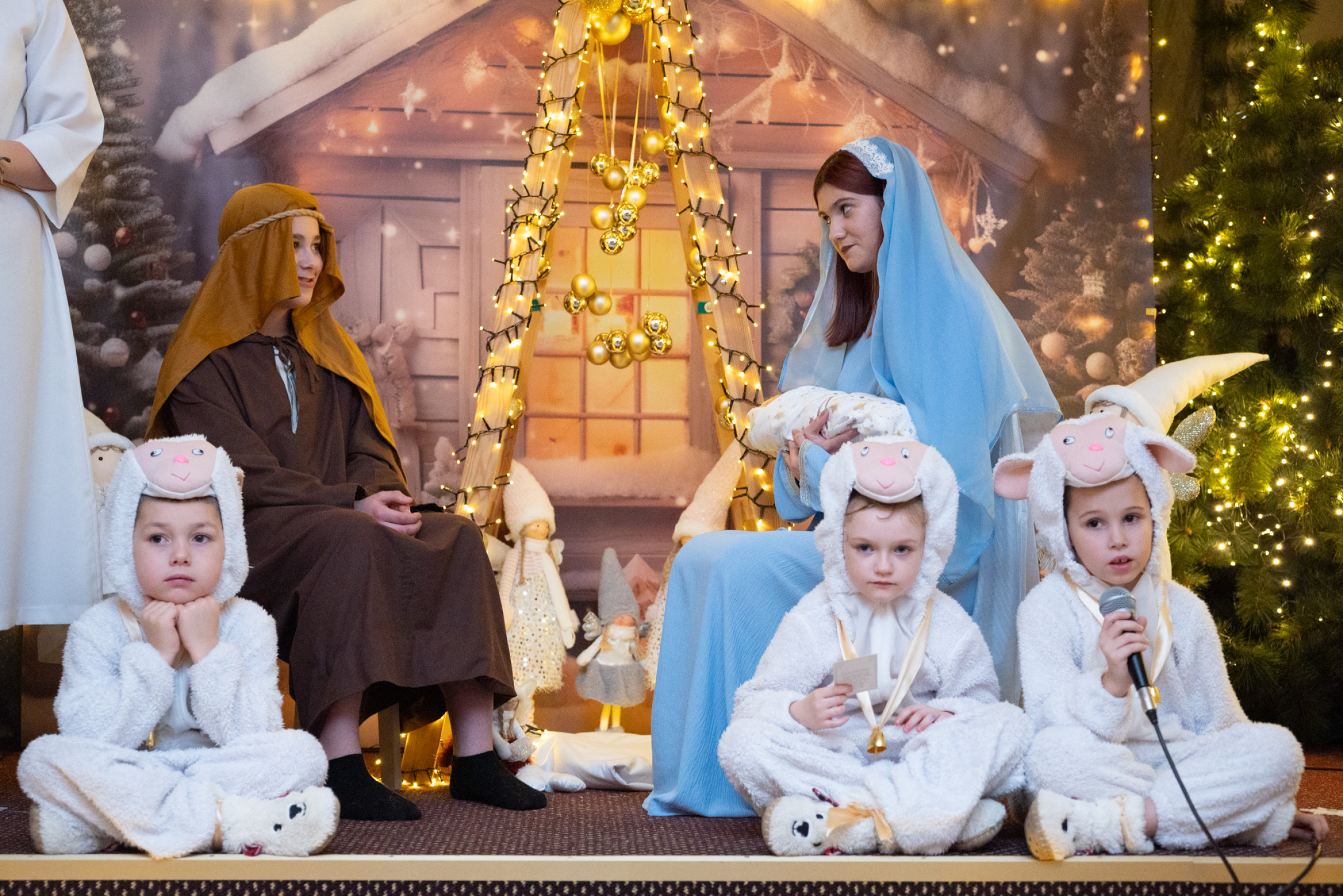 Spotkanie wigilijne w Domu Dziecka