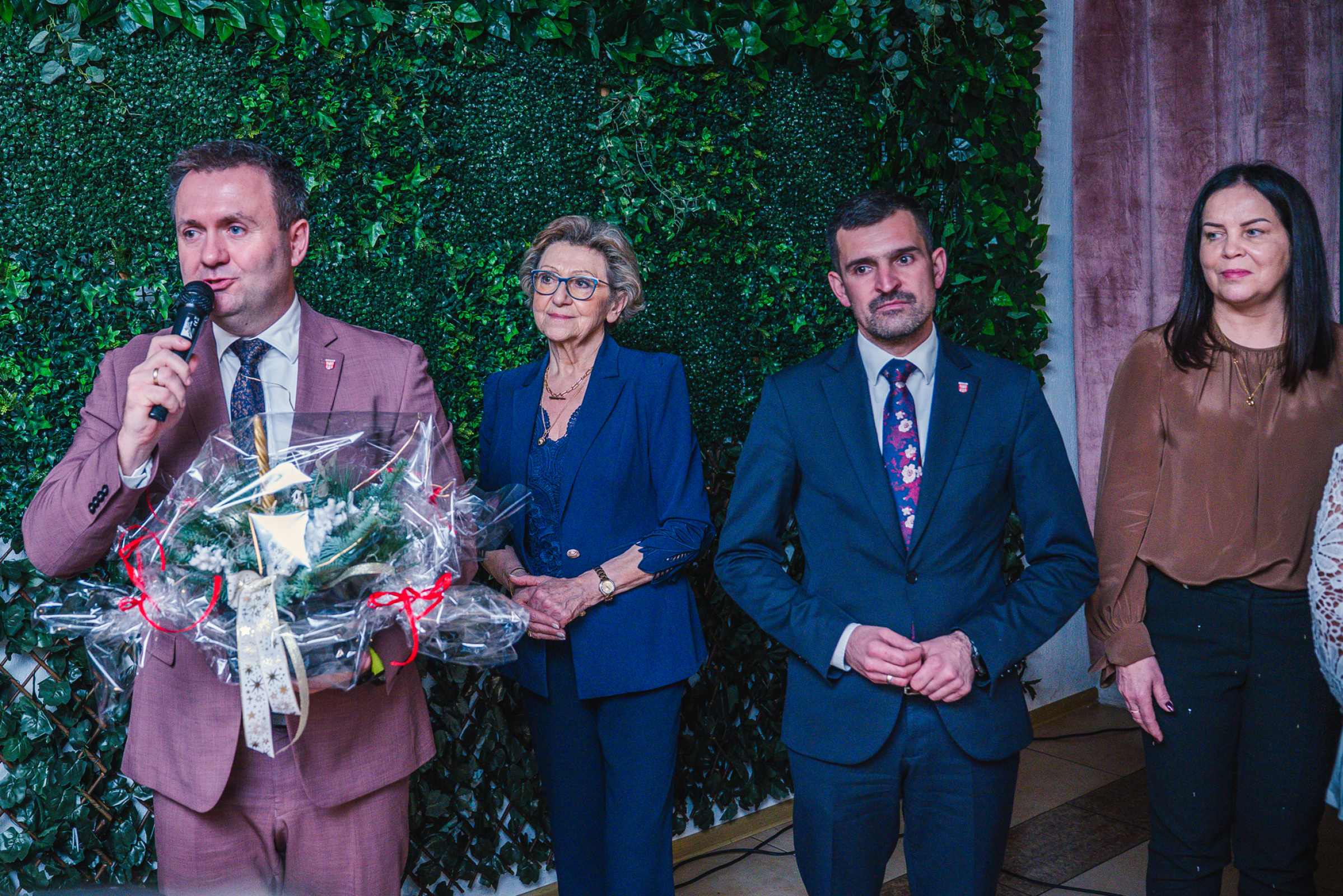 Świąteczne spotkanie w Warsztatach Terapii Zajęciowej przy Stowarzyszeniu „Bądź z Nami”