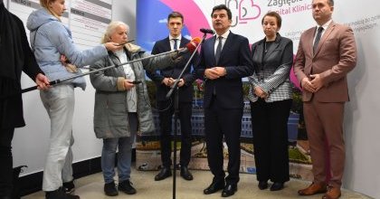 Briefing prasowy w Zagłębiowskim Szpitalu Klinicznym 