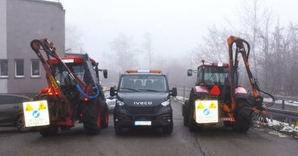 Przekazanie sprzętu dla Powiatowego Zarządu Dróg