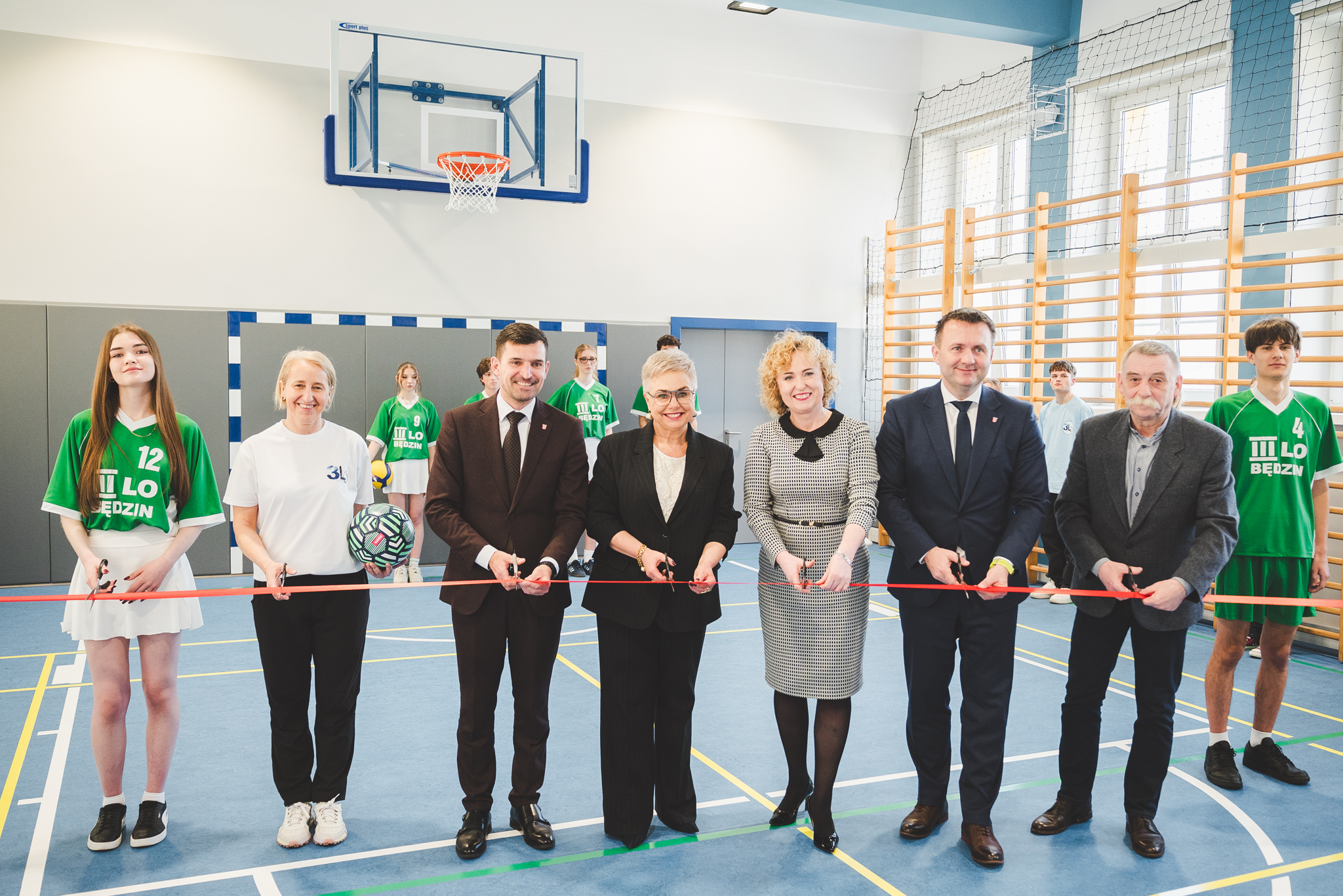 Otwarcie sali gimnastycznej