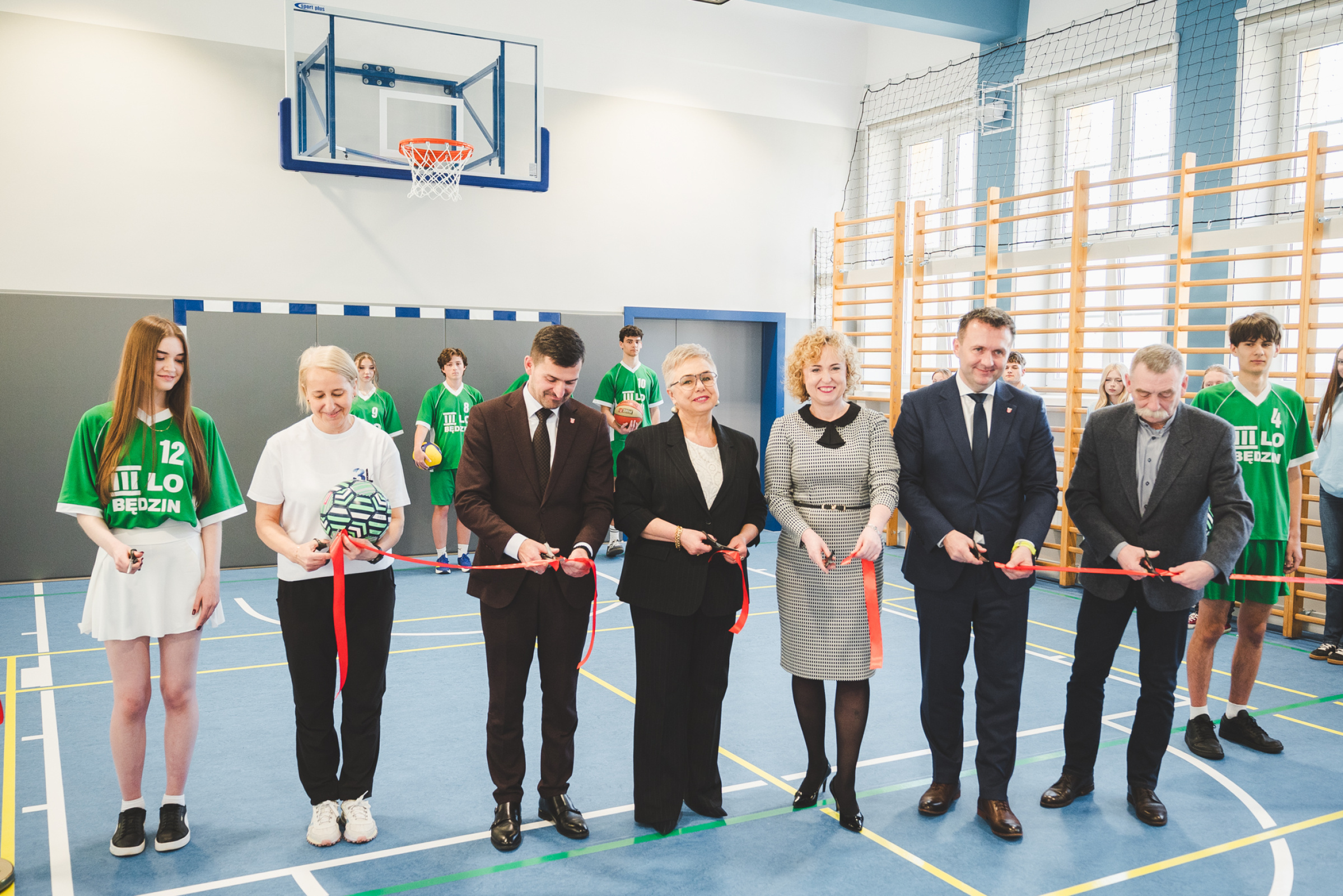 Otwarcie sali gimnastycznej w III LO im. Cypriana Kamila Norwida w Będzinie