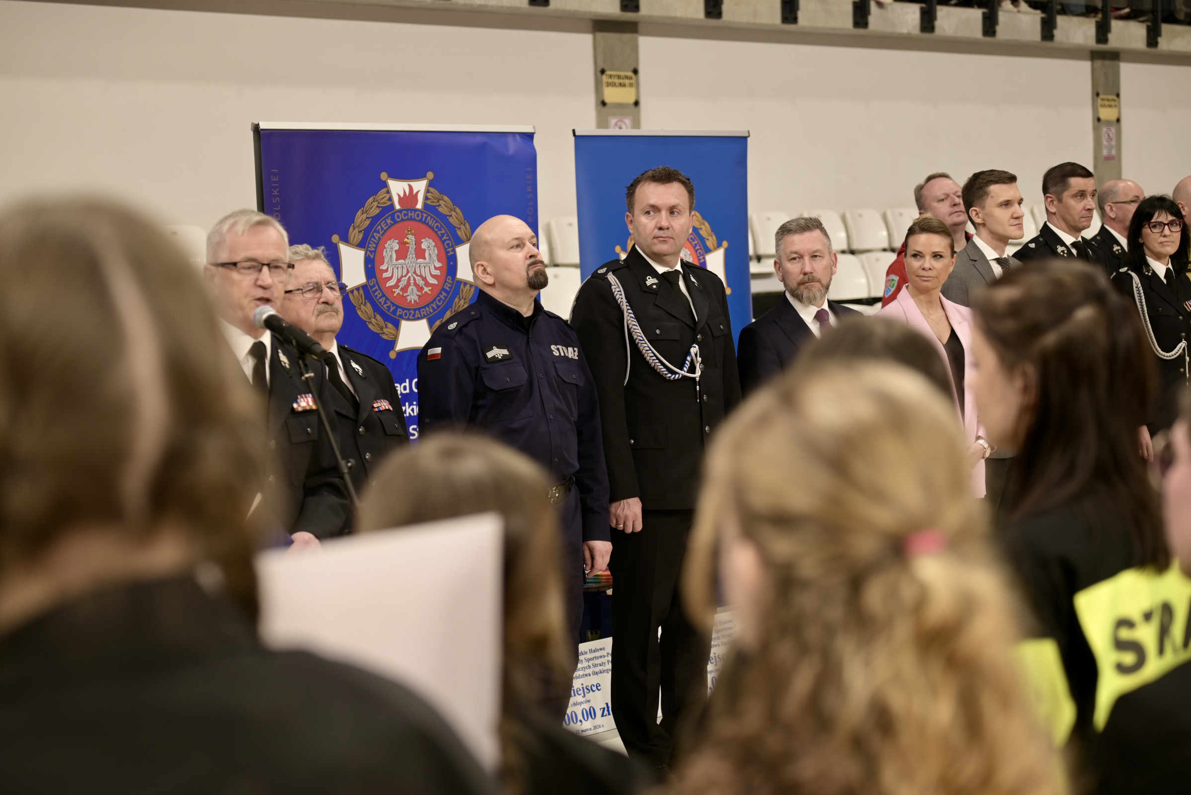 II Wojewódzkie Halowe Młodzieżowe Zawody Sportowo – Pożarnicze w Będzinie