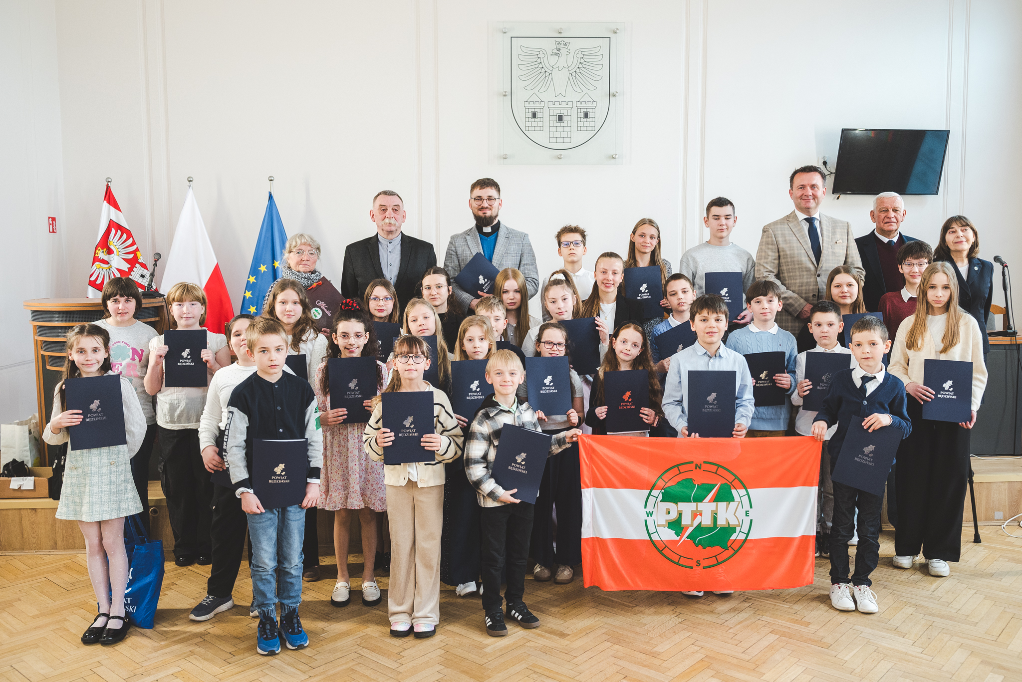 Rozdanie nagród PTTK