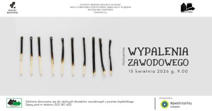 Spotkanie dla szkolnych doradców zawodowych „Profilaktyka wypalenia zawodowego” 