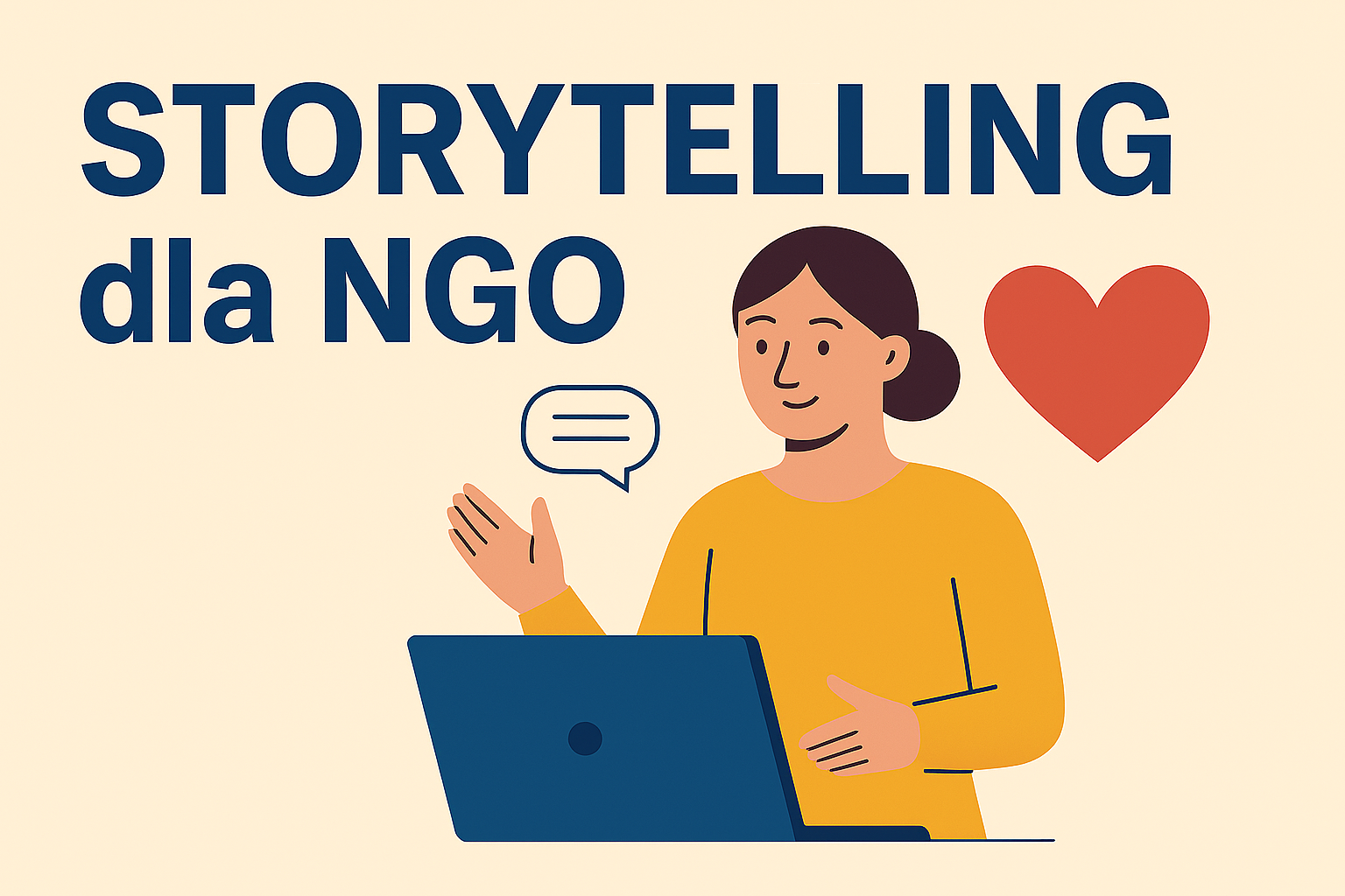 Szkolenie „Od misji do emocji – storytelling NGO w pozyskiwaniu i motywowaniu wolontariuszy”