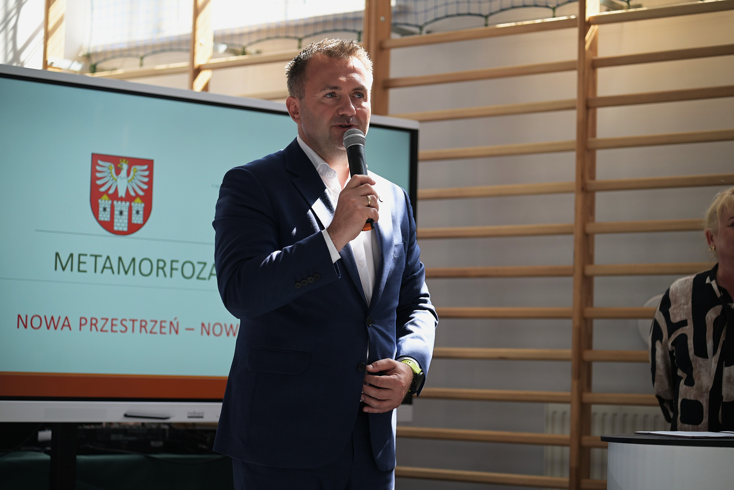 Uroczyste otwarcie „Metamorfozy II Liceum Ogólnokształcącego im. S. Wyspiańskiego w Będzinie”