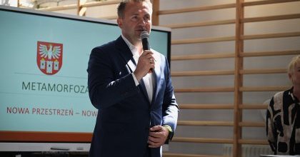 Uroczyste otwarcie „Metamorfozy II Liceum Ogólnokształcącego im. S. Wyspiańskiego w Będzinie”