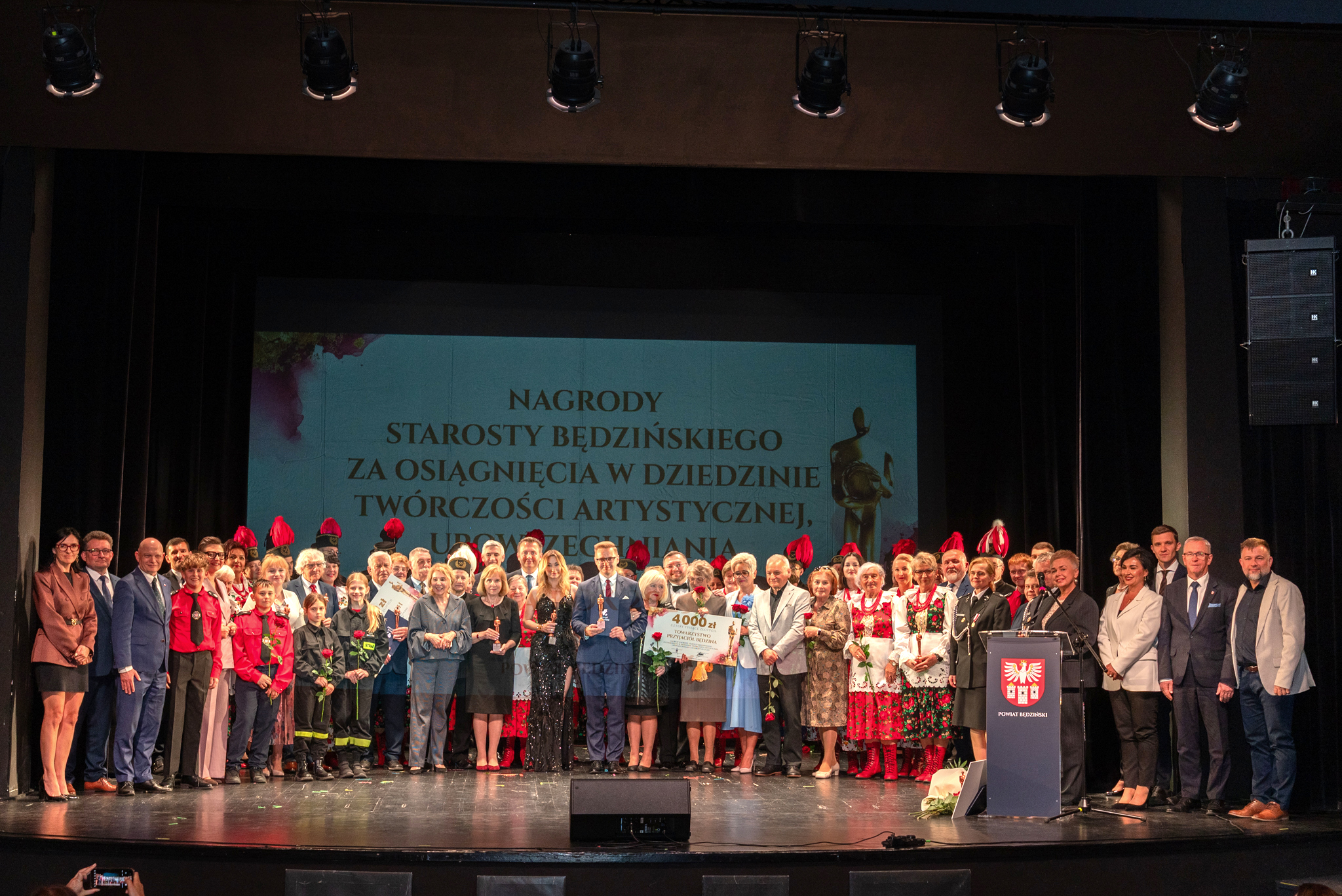 Gala Nagród Starosty Będzińskiego za rok 2025