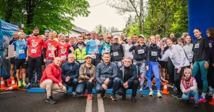 Tegoroczna edycja Biegu Trzech Zamków wystartowała w Sławkowie.