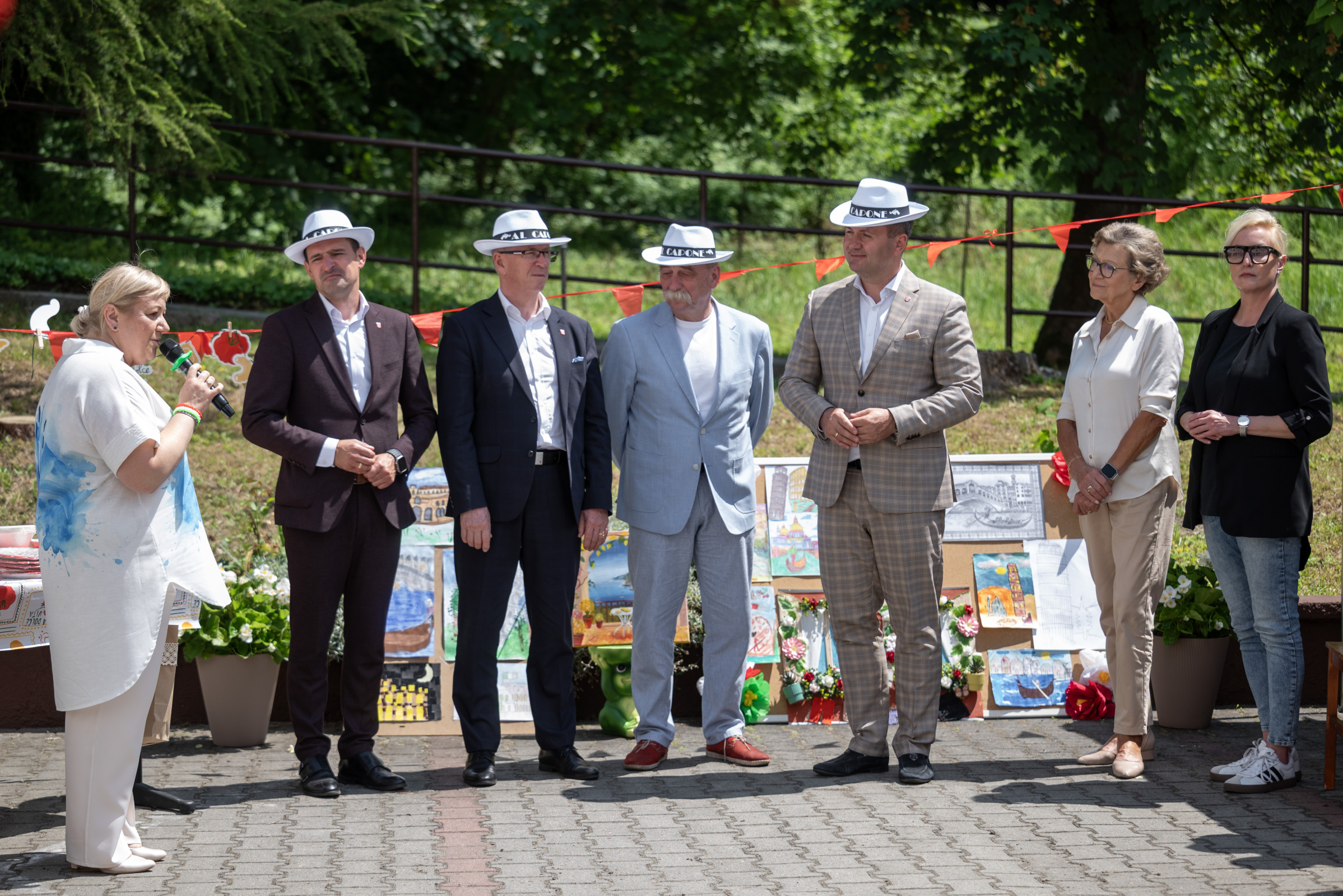 Włoskie klimaty podczas pikniku w DPS Grodziec