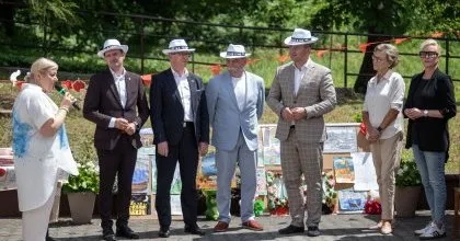 Włoskie klimaty podczas pikniku w DPS Grodziec