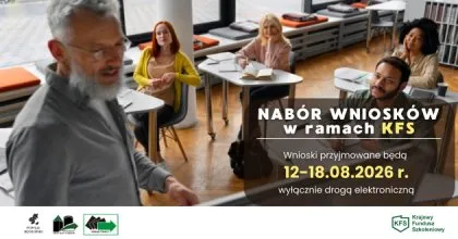 Nabór wniosków o dofinansowanie kształcenia ustawicznego z KFS w powiecie będzińskim