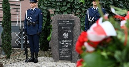 Oddali hołd sierż. Grzegorzowi Załodze