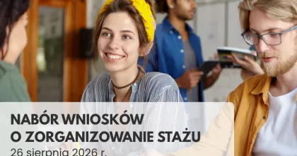 Nabór wniosków o organizację stażu dla osób bezrobotnych w powiecie będzińskim
