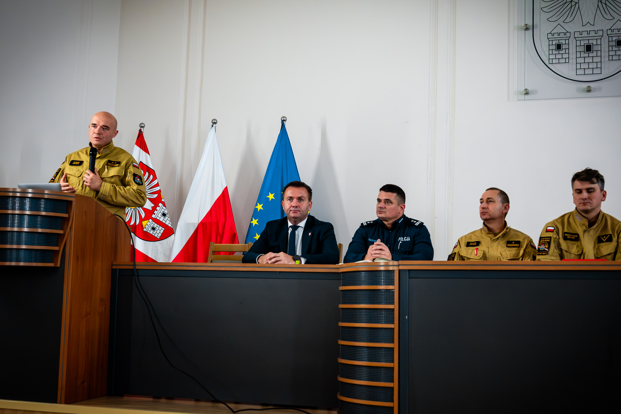 Bezpieczeństwo i ochrona ludności – spotkanie profilaktyczne w Starostwie Powiatowym Bezpieczeństwo i ochrona ludności – spotkanie profilaktyczne w Starostwie Powiatowym