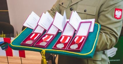 Medale „Za zasługi dla obronności kraju” wręczone w Wojskowym Centrum Rekrutacji w Będzinie