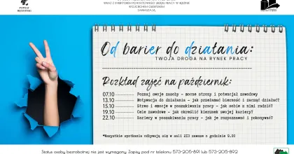 Od barier do działania: odrzuć ograniczenia i zrób pierwszy krok na rynku pracy!