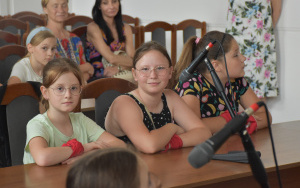 Wakacyjne spotkanie w Starostwie z najmłodszymi mieszkańcami Powiatu (2)