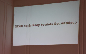 XLVIII Sesja Rady Powiatu Będzińskiego (1)